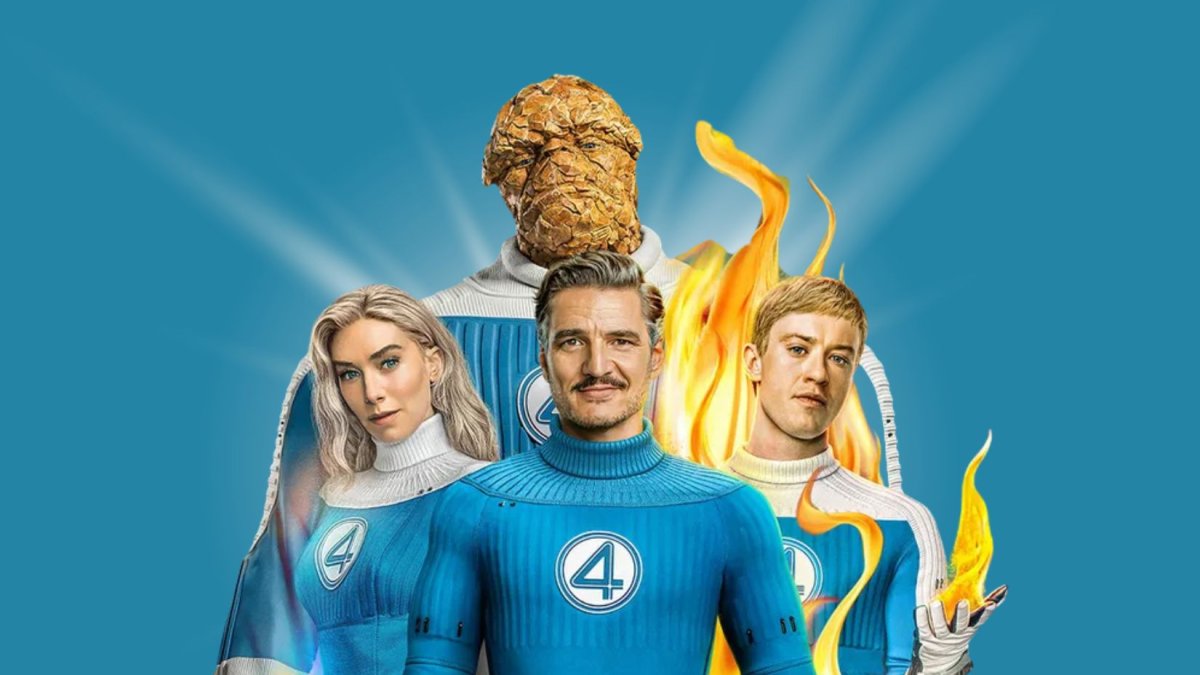 El elenco de Los 4 Fantásticos de 2025.