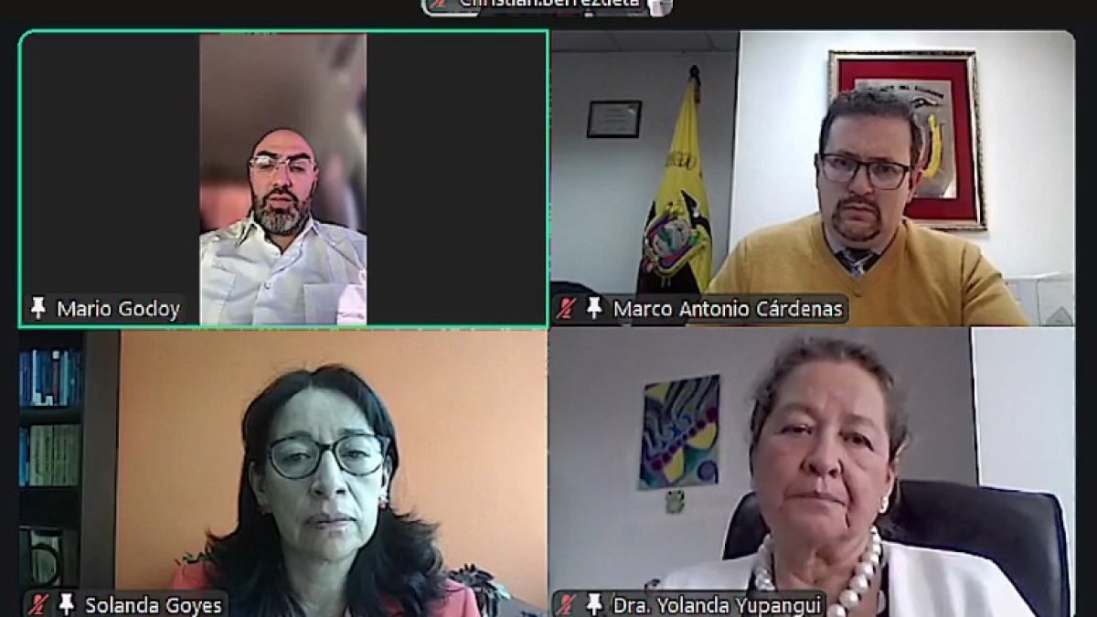 El Consejo de la Judicatura, presidido por Mario Godoy, sesionó y sancionó con un mes sin sueldo de los jueces José Miguel Jiménez Álvarez, Mónica Beatriz Bravo Pardo y Miguel Ángel Narváez Carvajal.