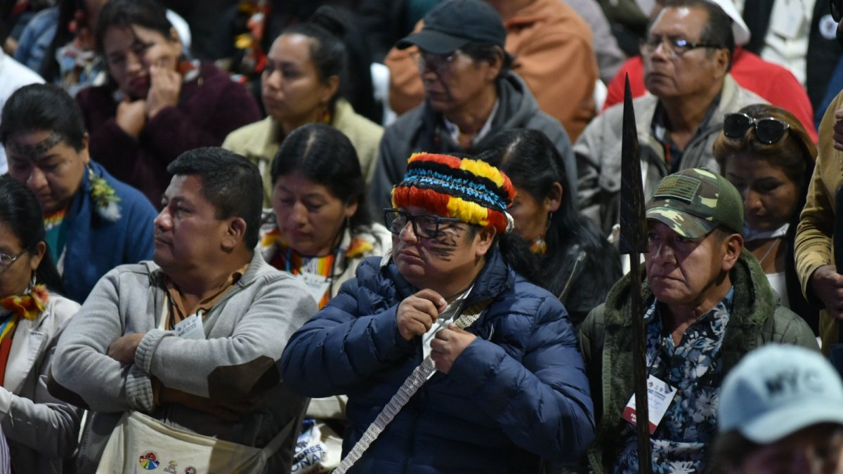 El presidente de la Conaie Marlon Vargas se refirió a la posibilidad de un diálogo con el Gobierno el 24 de julio de 2025