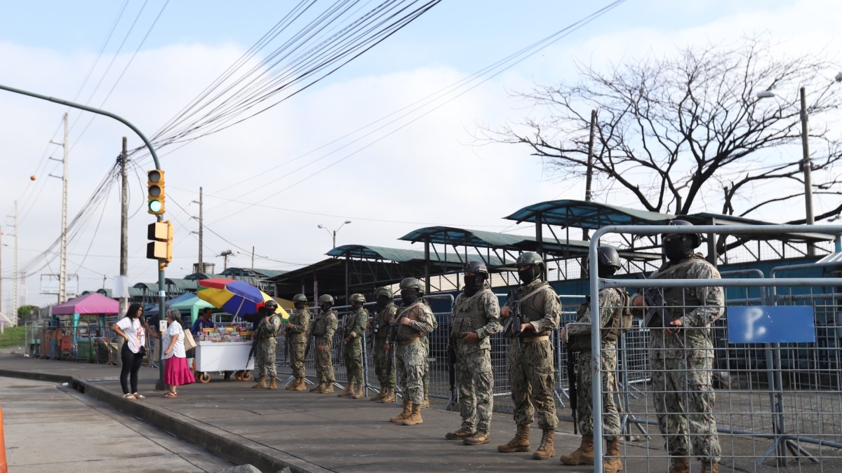Las Fuerzas Armadas controlan las cárceles desde enero del 2024.