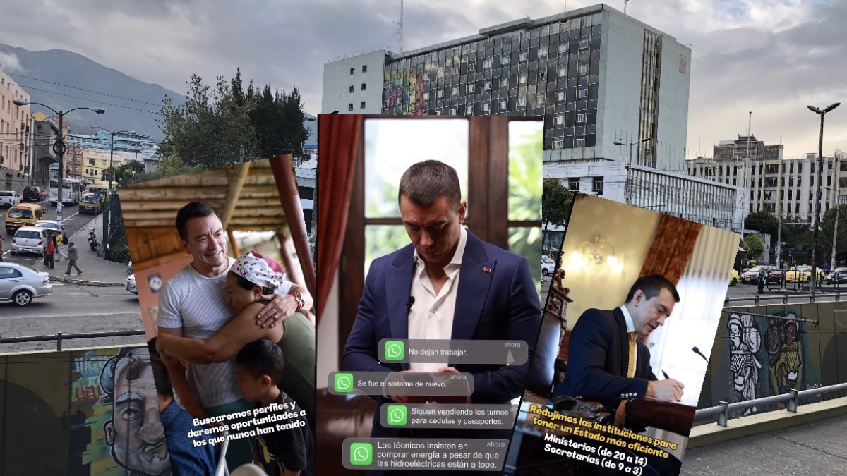 Daniel Noboa emitió su postura frente a los despidos en el sector público a través de un video en su cuenta de Instagram.