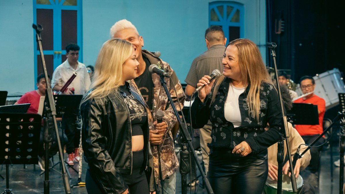 Las Musas del Vallenato cantan desde hace 37 años. En esta visita al país, reinterpretarán sus éxitos al son de la Banda Sinfónica Metropolitana de Quito.