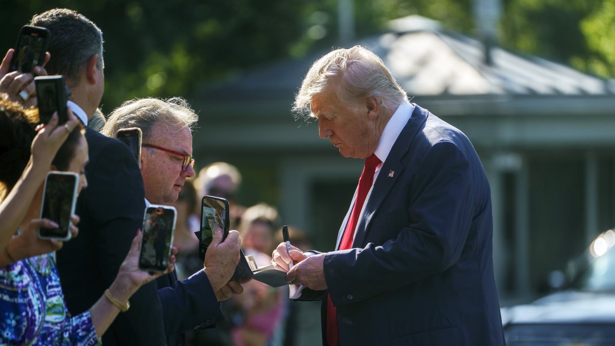 El presidente de Estados Unidos, Donald Trump.