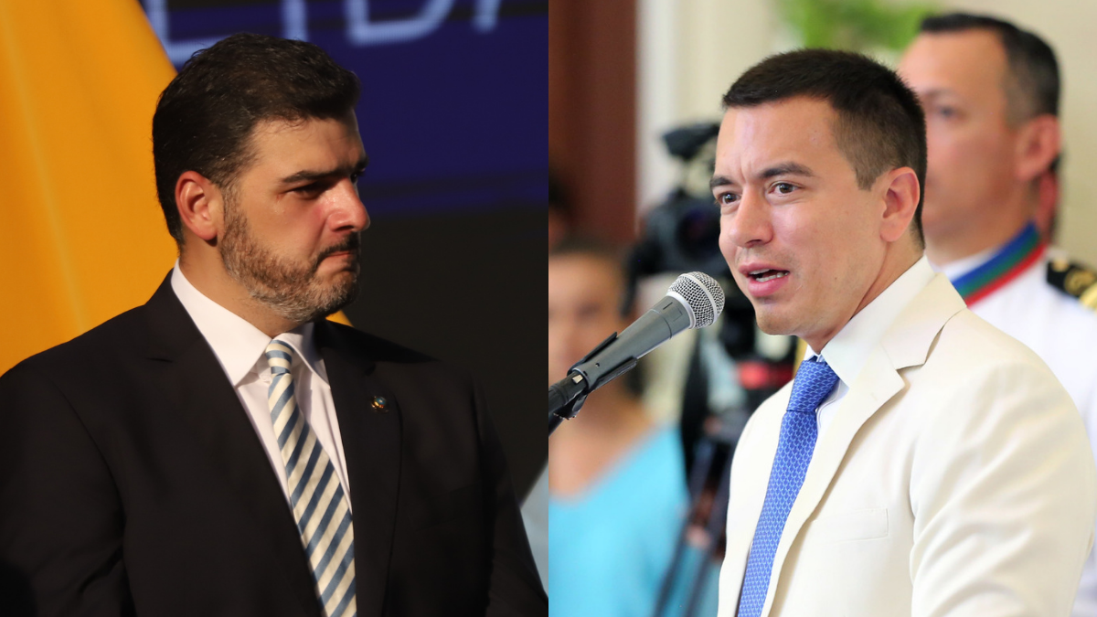 El alcalde Aquiles Álvarez y el presidente Daniel Noboa tuvieron ceremonias por separado por las fiestas de Guayaquil.