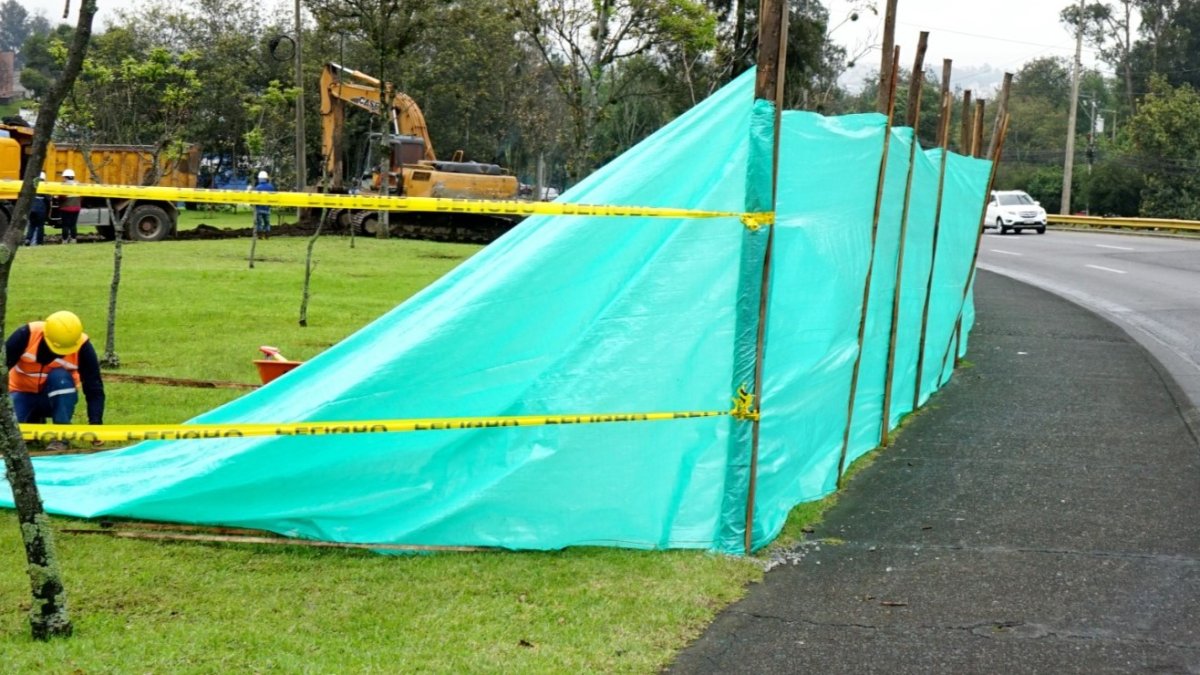 El contraflujo de la av. Mariscal Sucre se habilitará por las obras en la av. Mariana de Jesús.