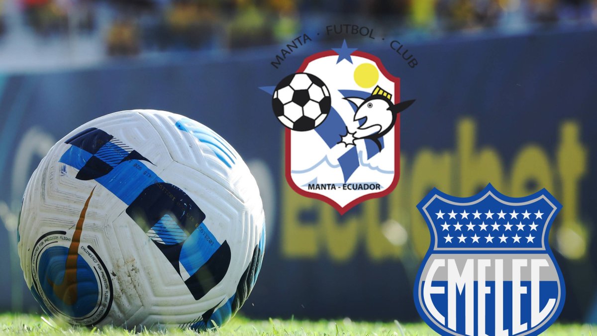 Manta y Emelec se enfrentan en el estadio Jocay por la LigaPro.