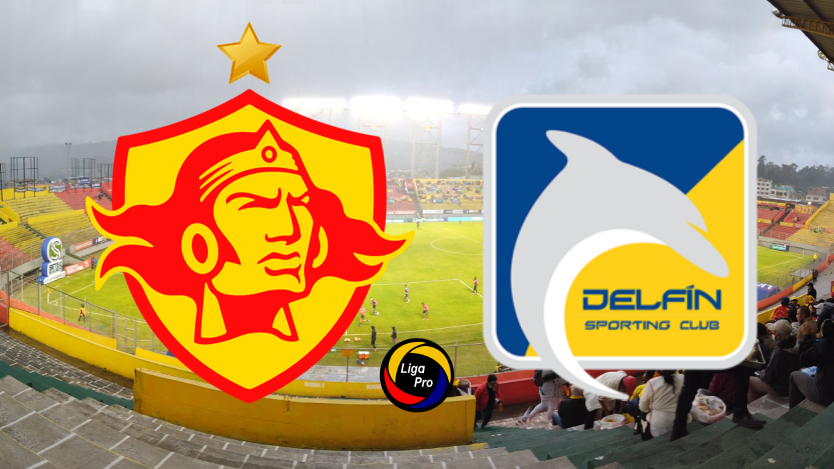 Aucas y Delfín se enfrentan por la fecha 22 de la LigaPro 2025.