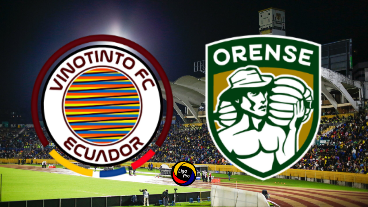 Vinotinto y Orense se enfrentan por la jornada 22 de la LigaPro 2025.