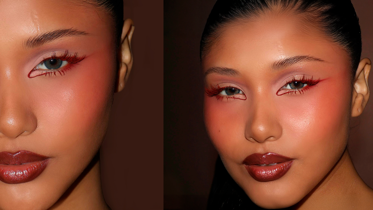 El azul, morado y borgoña son algunos de los colores en tendencia en las máscaras de pestañas.