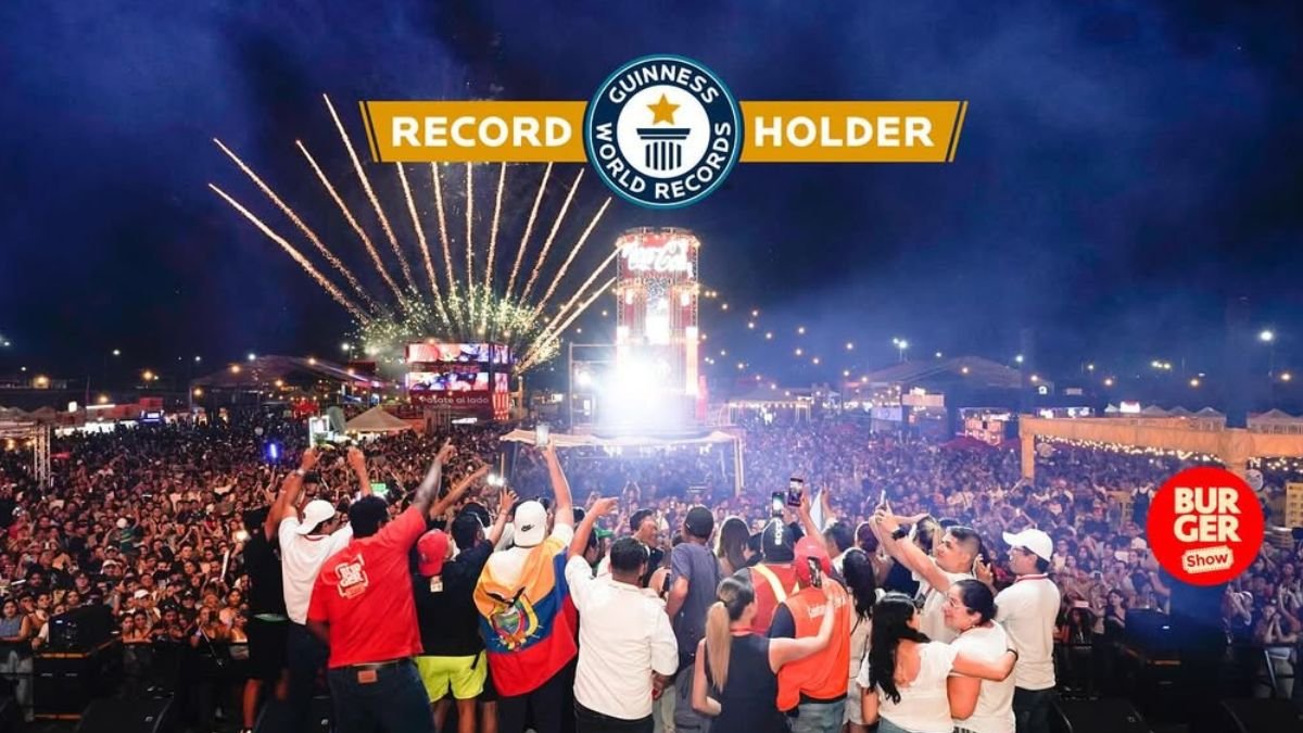 En el evento Burger Show 2025 se logró un nuevo récord Guinness.