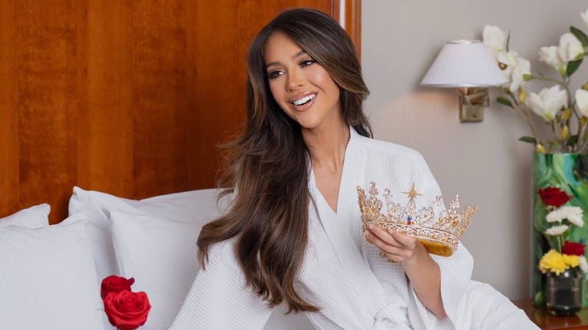 Nadia Mejía, Miss Universo Ecuador. Fue elegida el sábado 26 de julio.