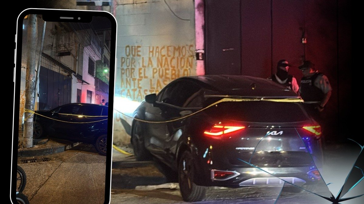 El vehículo en el que iban las víctimas se estrelló contra un inmueble.