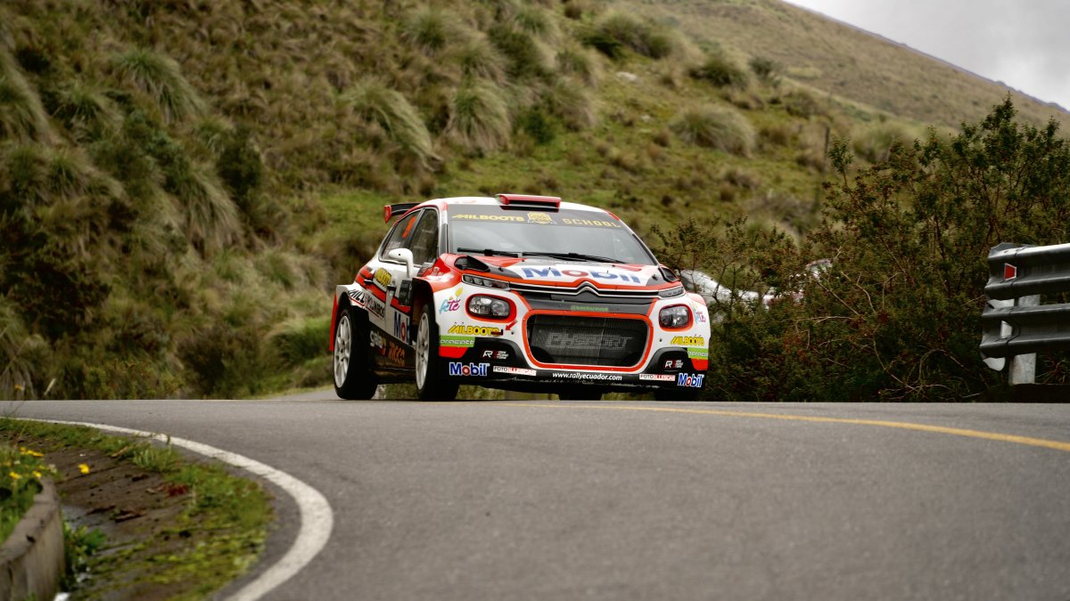 Martín Navas y Daniel Galarza, en su Citroen C3, favoritos en la Edición 46 Vuelta a la República del Ecuador.