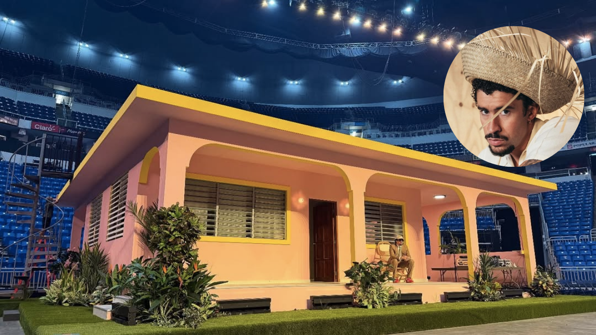 La casa construida para la residencia de Bad Bunny en el Coliseo de Puerto Rico, se convirtió en símbolo de identidad y emoción durante el espectáculo.
