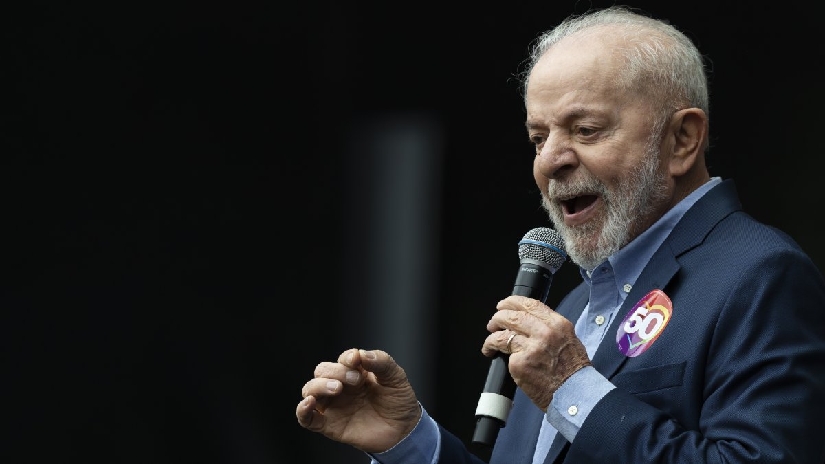 El presidente de Brasil, Luiz Inácio Lula da Silva.
