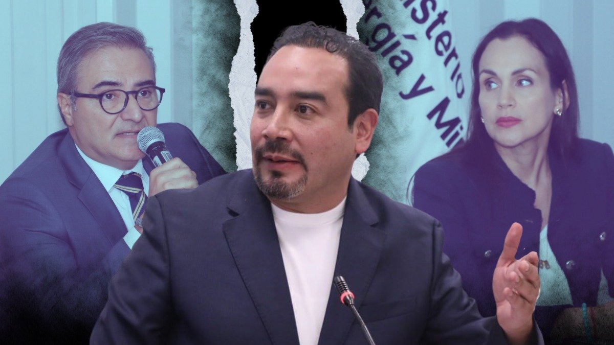 El asambleísta Juan Andrés González, representante del correísmo, anunció el pedido de juicio político contra la actual ministra de Energía y Minas, Inés Manzano, y el exministro Antonio Goncalves.