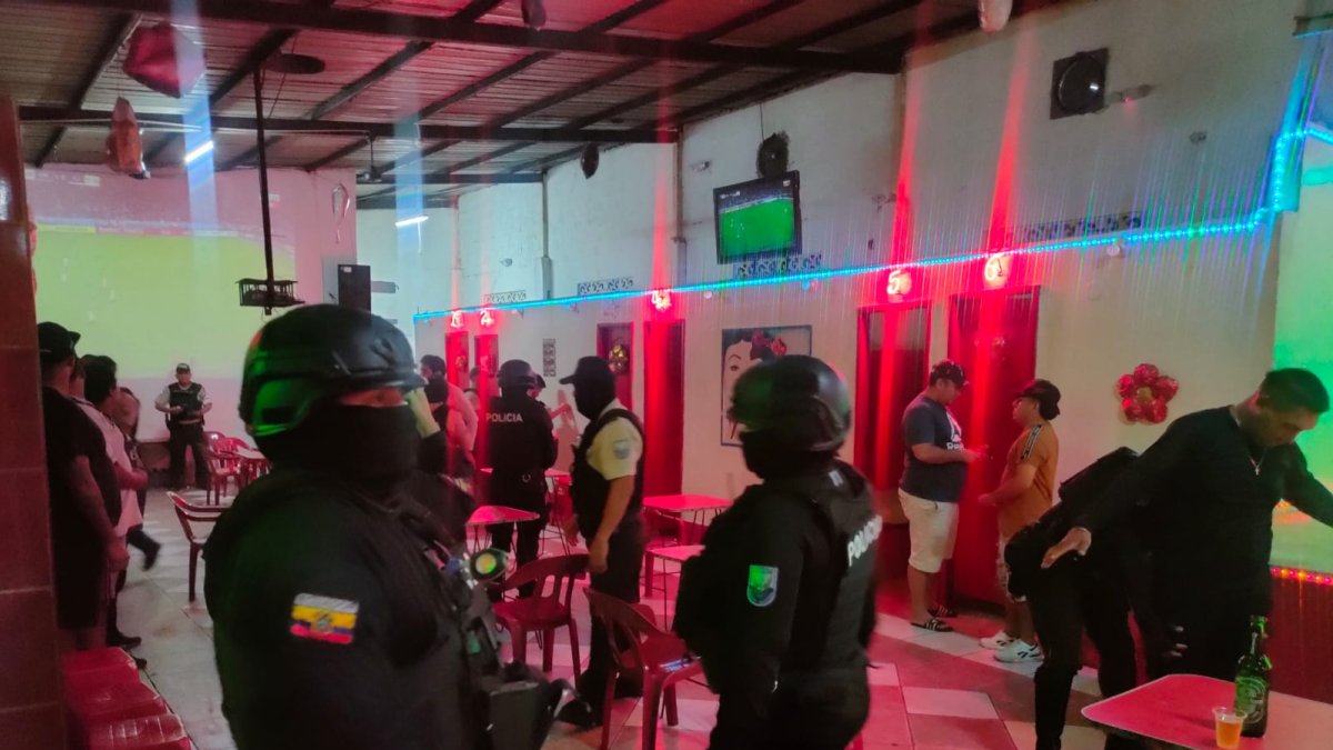 Uno de los operativos realizados en la provincia del Guayas.