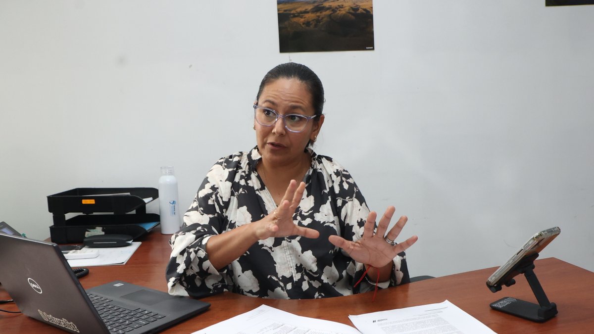 María Auxiliadora Jácome, directora de Gestión Ambiental de la Prefectura del Guayas.