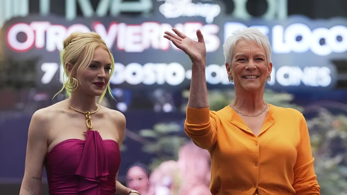 Lindsay Lohan y Jamie Lee Curtis en México.