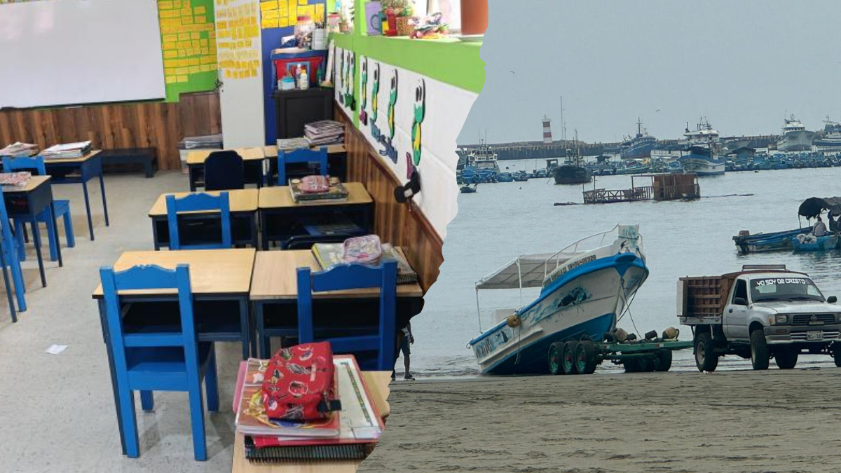 Tras la alerta de tsunami el Ministerio de Educación suspendió las clases en varias zonas del litoral