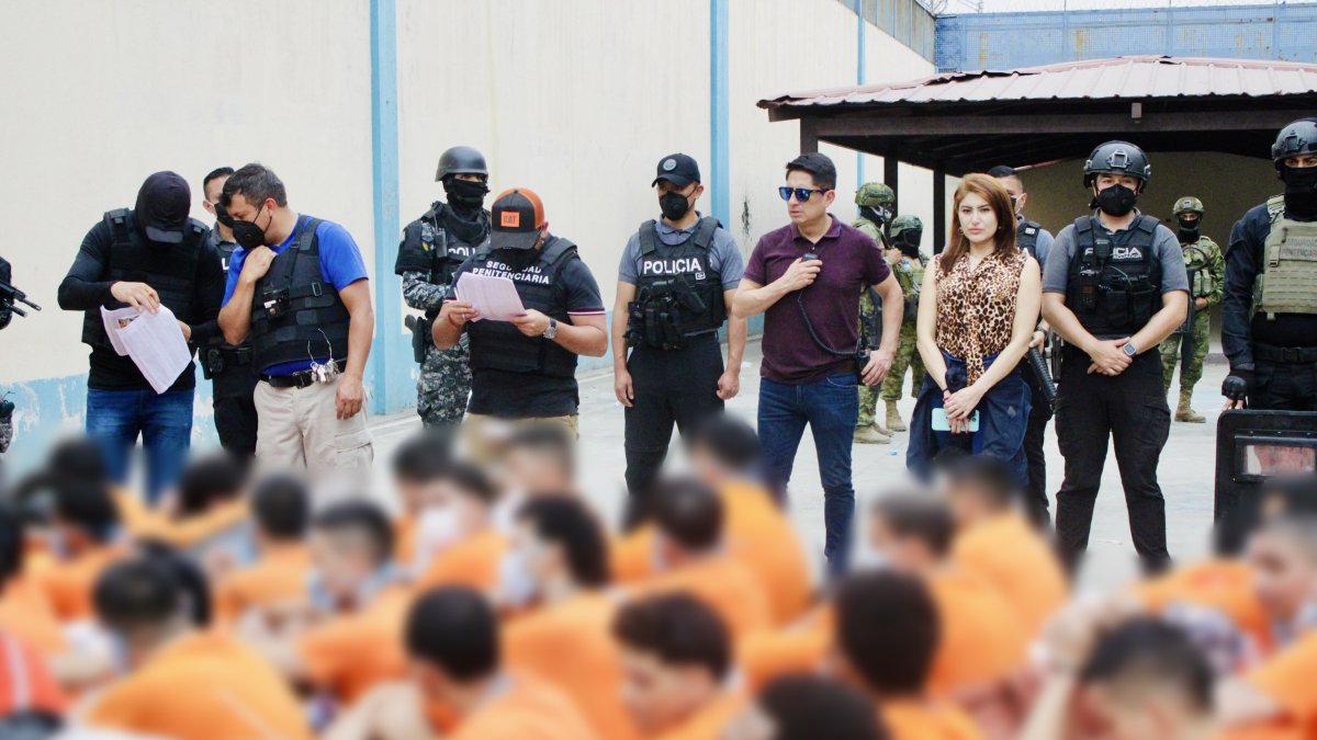 Se realizó el traslado de 574 personas privadas de libertad desde el Centro de Rehabilitación Social Guayas N.º 4 hacia el Centro de Privación de Libertad Guayas N.º 1.