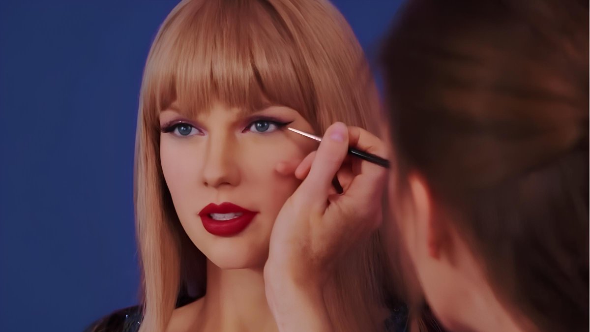 Figura de cera de la cantante Taylor Swift