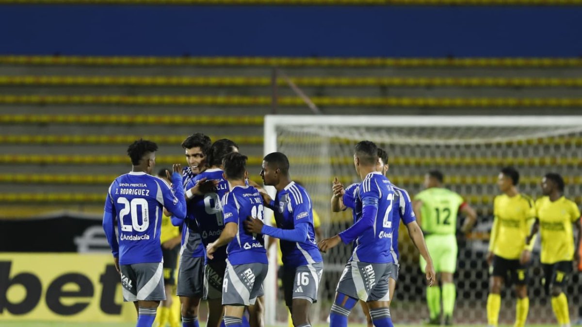 Toda la celebración de Emelec para el empate e ir a los penales.
