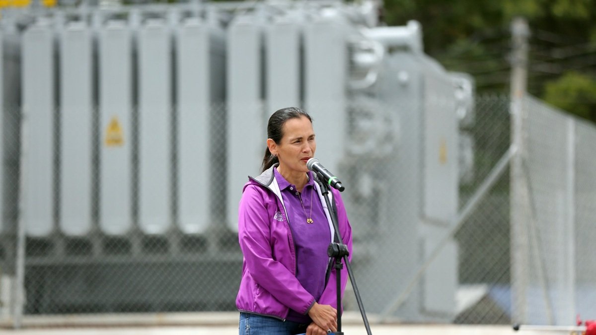 La ministra de Energía y Minas, Inés Manzano.