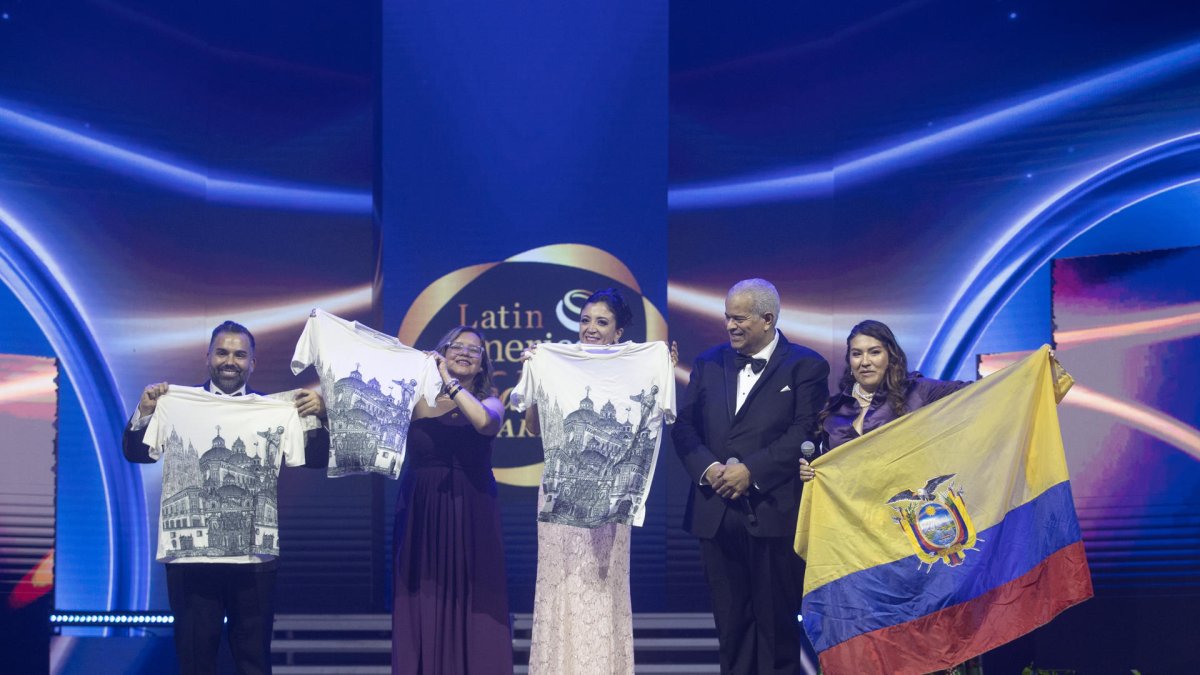 Quito celebra en la ceremonia de los premios Latin America Wedding Awards (LAWA)