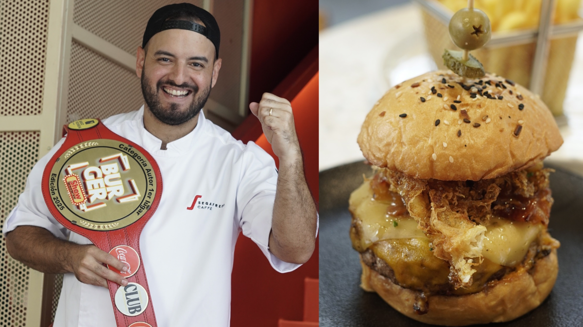 El chef Miranda y la Seggy Burger: la receta que conquistó el Burger Show 2025.