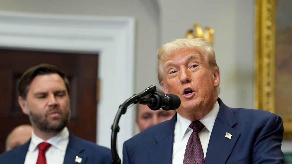 El presidente de Estados Unidos, Donald J. Trump, en Washington, este jueves 31 de julio de 2025.