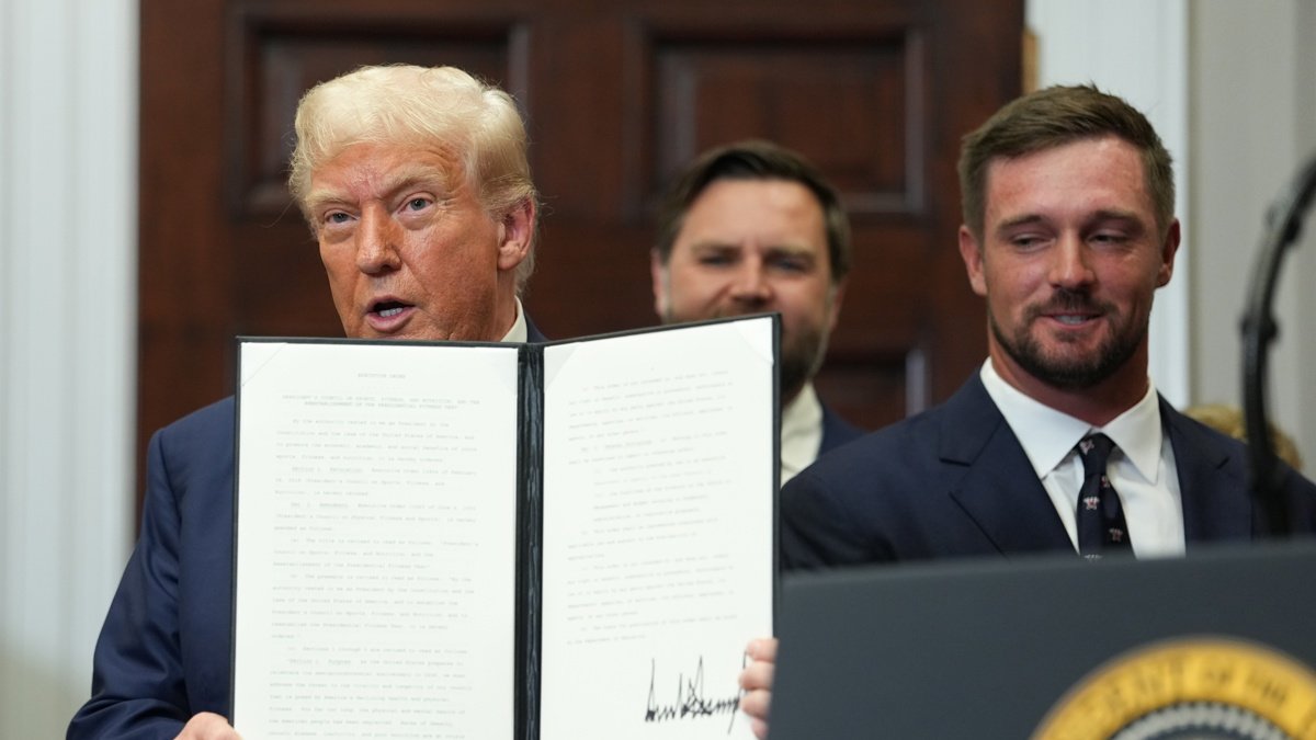 El presidente de Estados Unidos, Donald Trump, en Washington, este jueves 31 de julio.