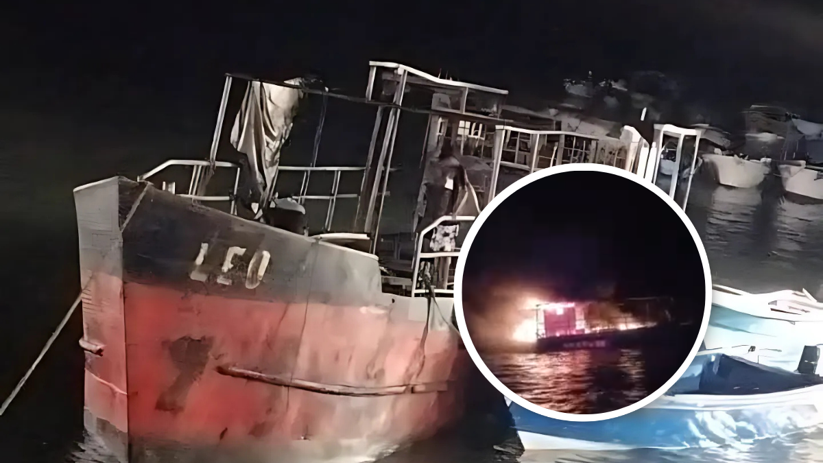 Sujetos armados dispararon y lanzaron un artefacto explosivo contra dos embarcaciones.