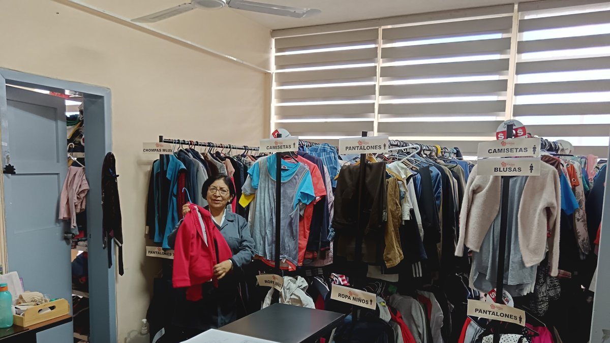 Donación. Al menos 40 sectores se benefician de las donaciones.