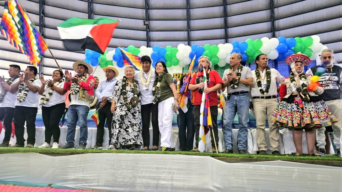 El expresidente de Bolivia Evo Morales (2006-2019) mantiene este sábado 2 de agosto un encuentro con delegaciones internacionales que conforman el Runasur.