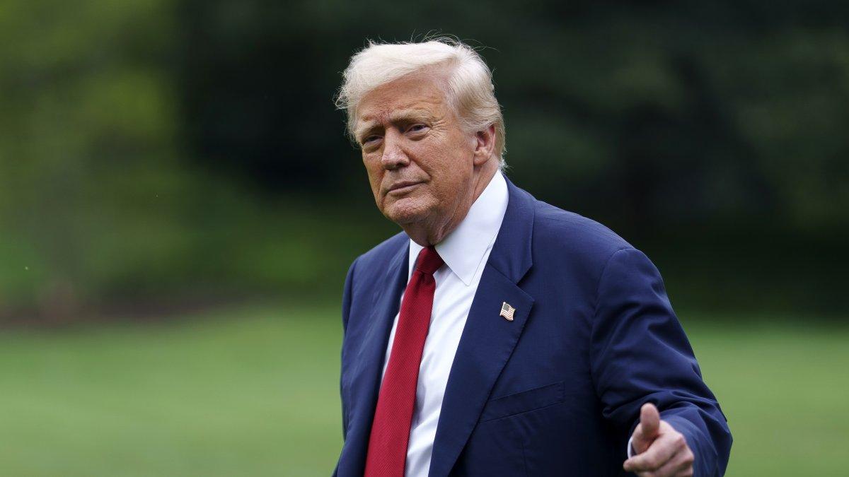 Donald Trump, presidente de Estados Unidos.