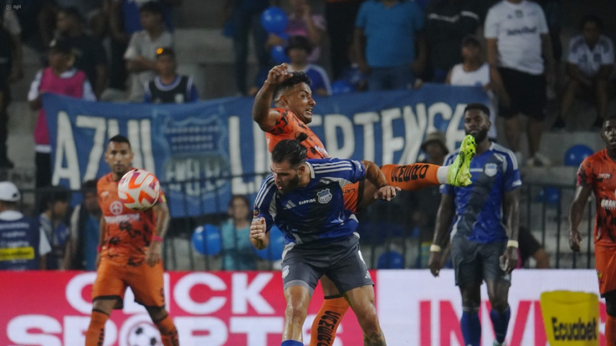 Emelec visita a Libertad en la fecha 23 de la LigaPro 2025.