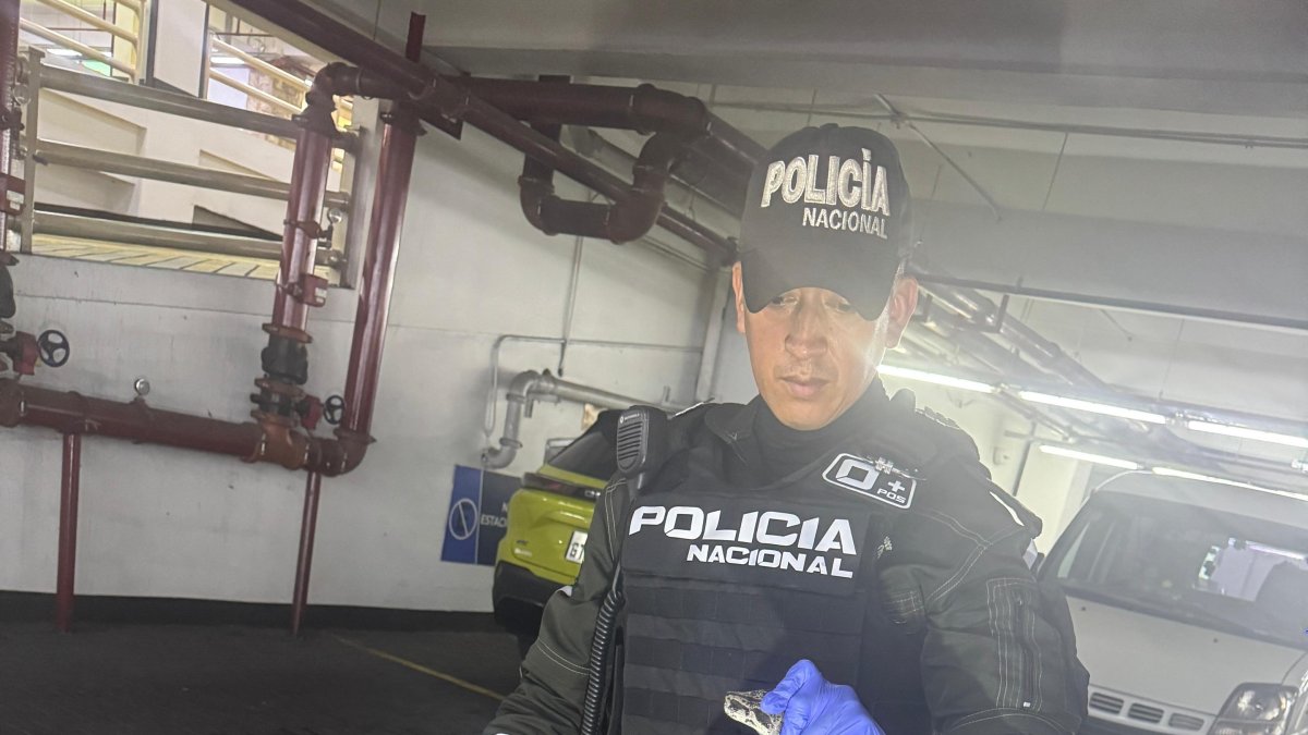 La serpiente paseaba entre las ruedas de un automotor.