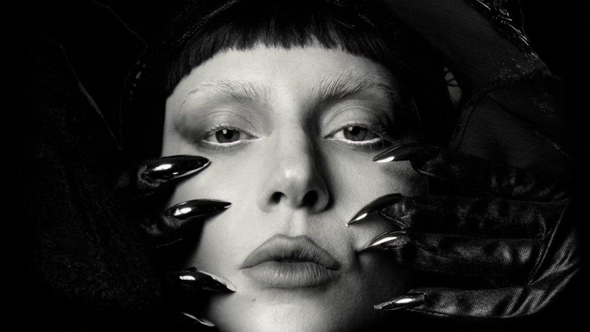 Lady Gaga en la sesión de fotos de Mayhem.