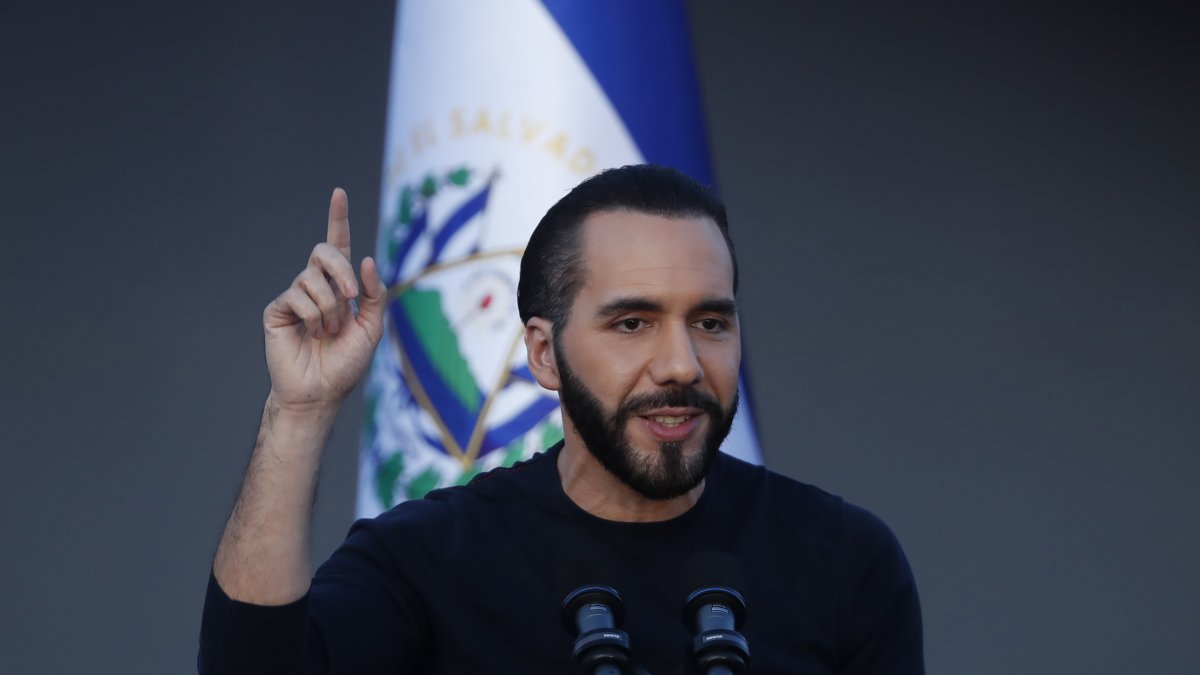 Foto de archivo del presidente de El Salvador, Nayib Bukele.
