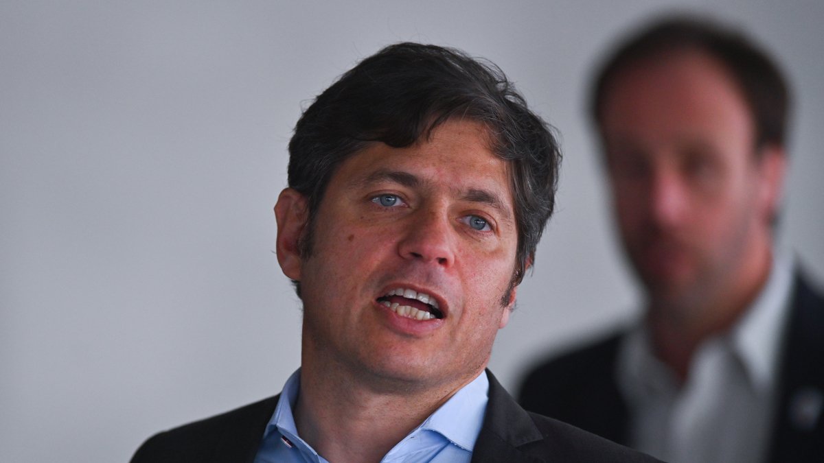 Fotografía de archivo del gobernador de la Provincia de Buenos Aires, Axel Kicillof.