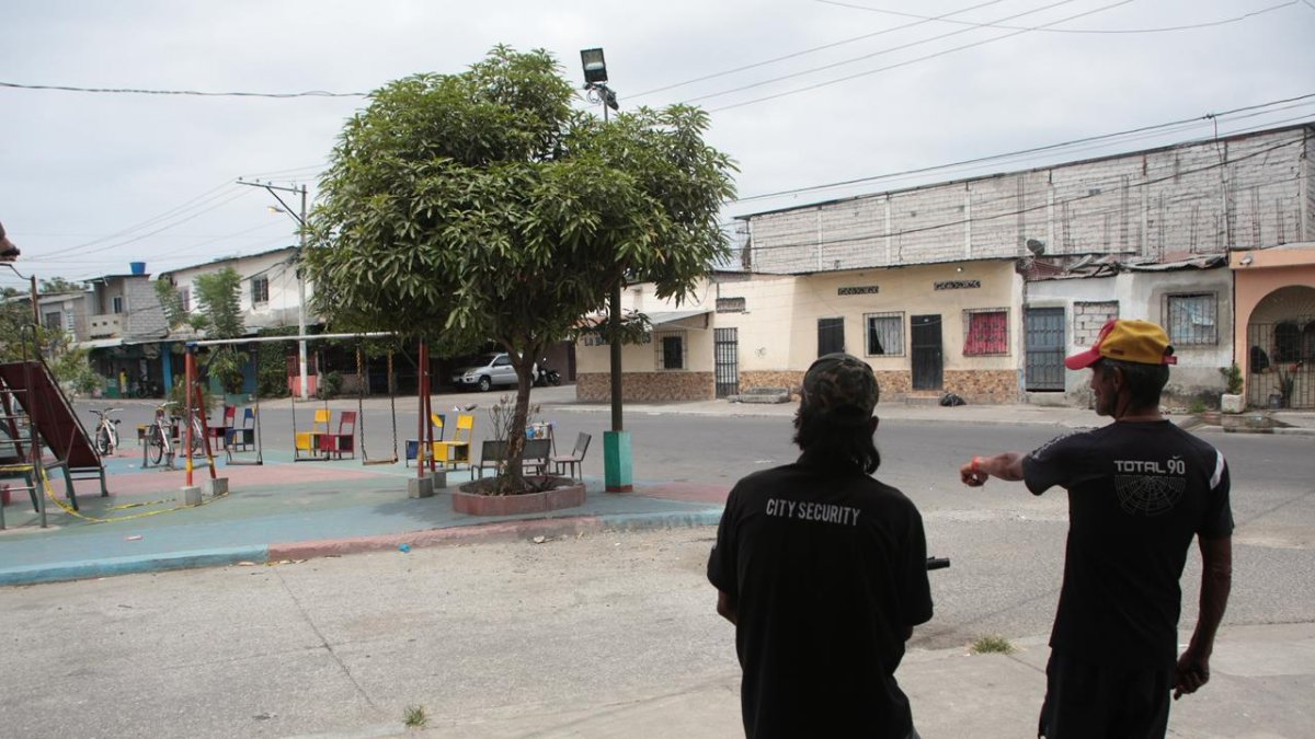 Cerca de este parque fueron emboscados los miembros de una familia