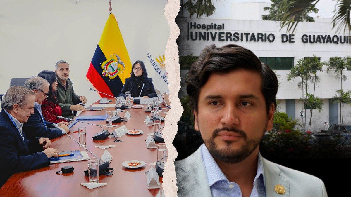 Ministro Jimmy Martin responde a la crisis neonatal desde el Hospital Universitario de Guayaquil