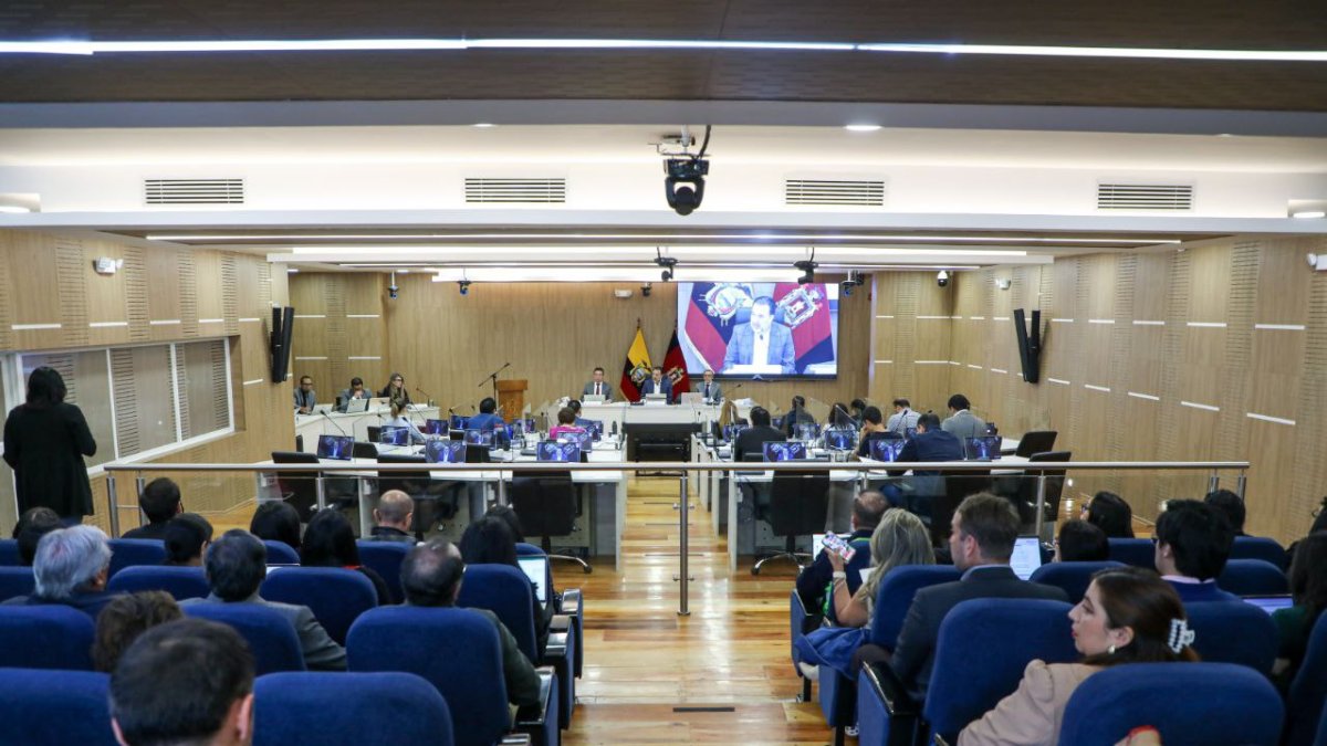 Imagen de la sesión del Concejo que se realizó este 12 de agosto de 2025.