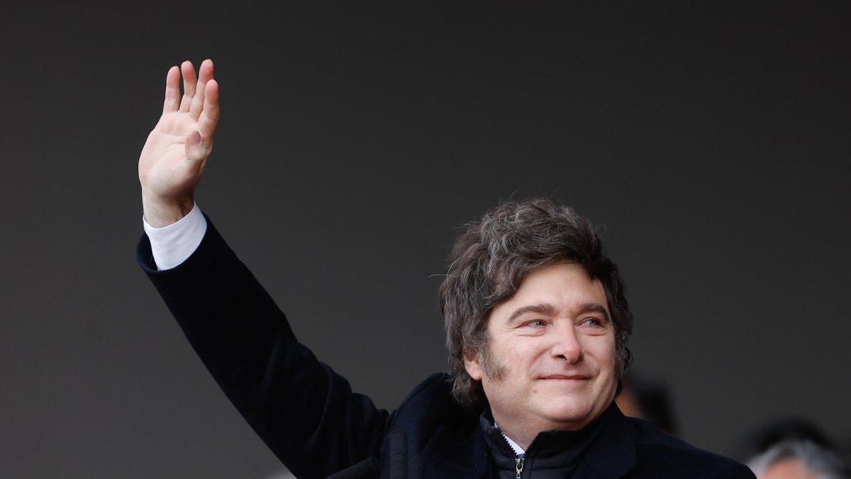 El presidente de Argentina, Javier Milei, en una foto de archivo.