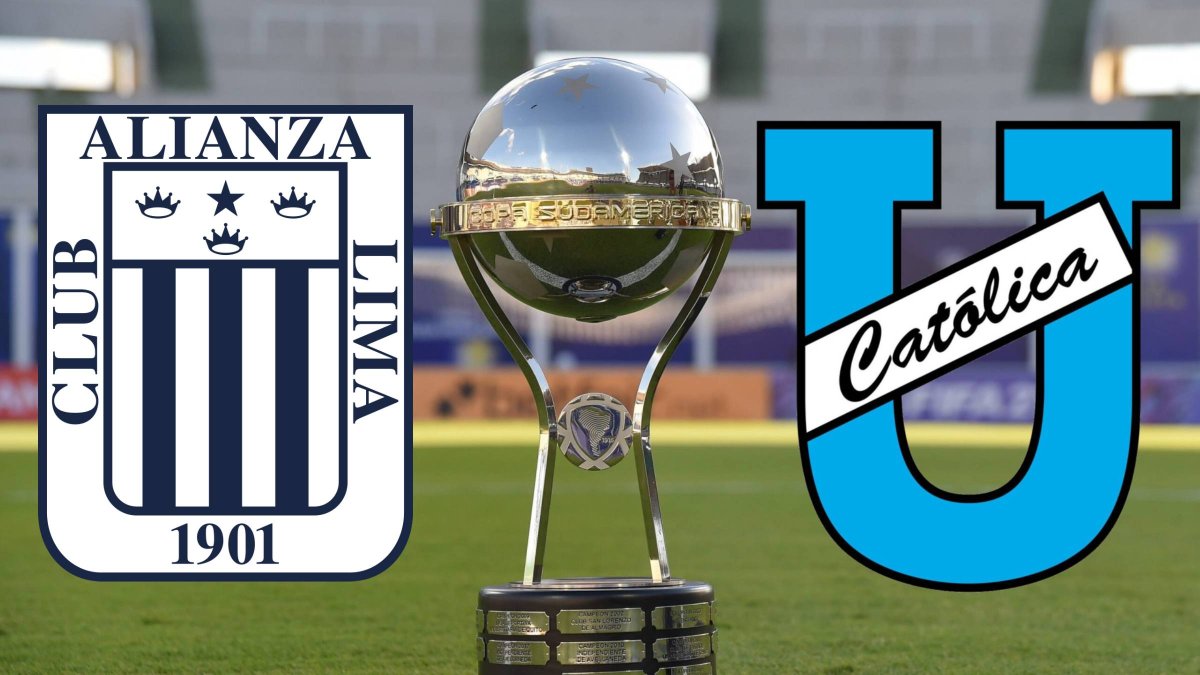 Alianza Lima y Universidad Católica se enfrentan por los octavos de final de la Copa Sudamericana.