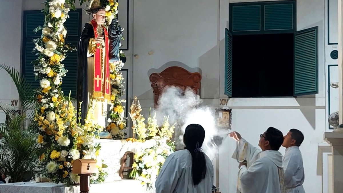 La fiesta religiosa se celebra en medio del estado de excepción decretado en Guayas y otras provincias de Ecuador.