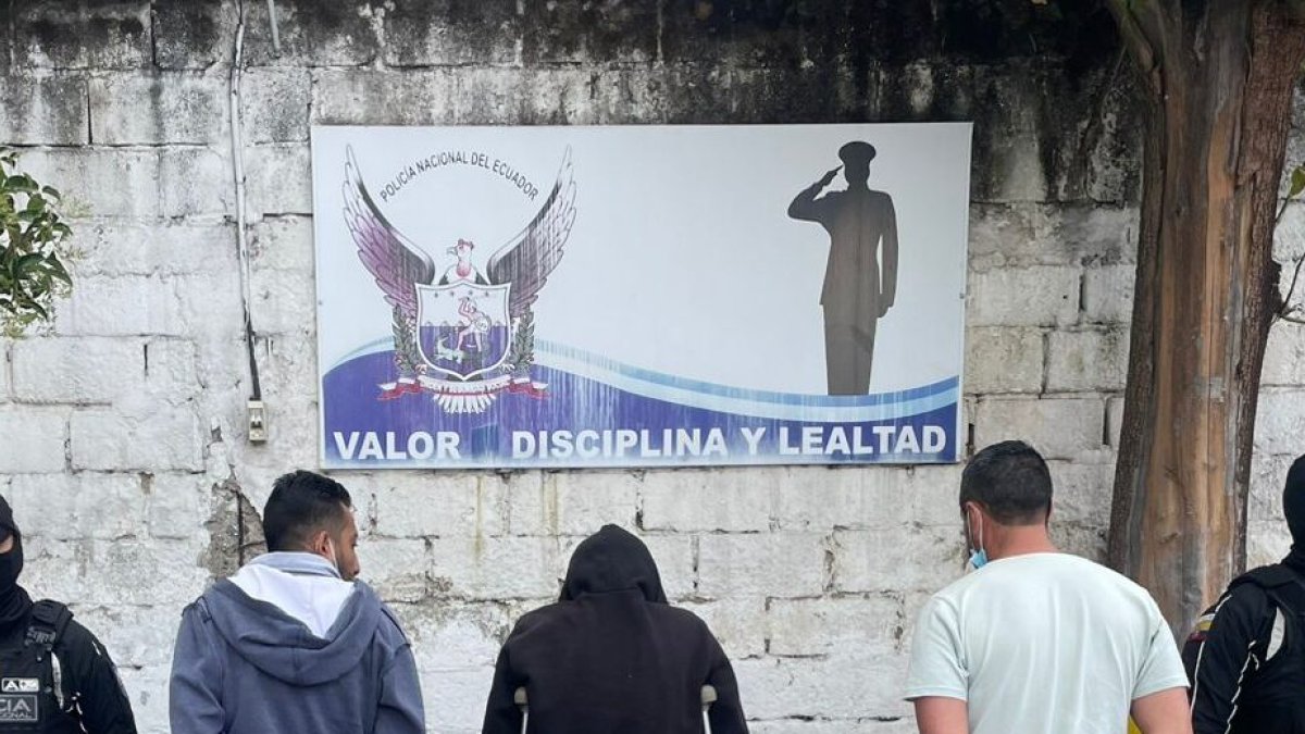 Dos de los detenidos tienen antecedentes por secuestro y violación.