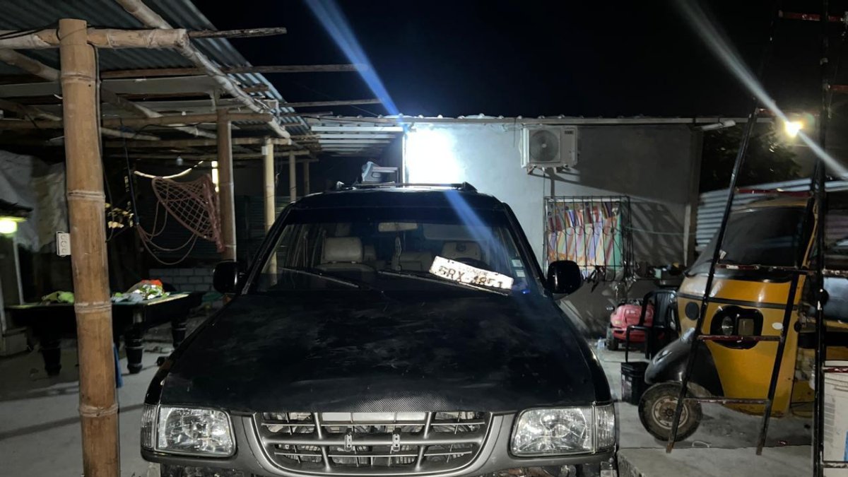 Evidencia. Este habría sido el vehículo utilizado para cometer el crimen.