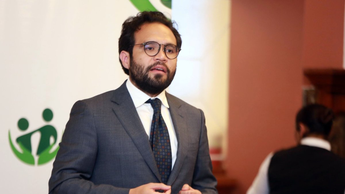 El presidente del Consejo Directivo del IESS, Édgar Lama.